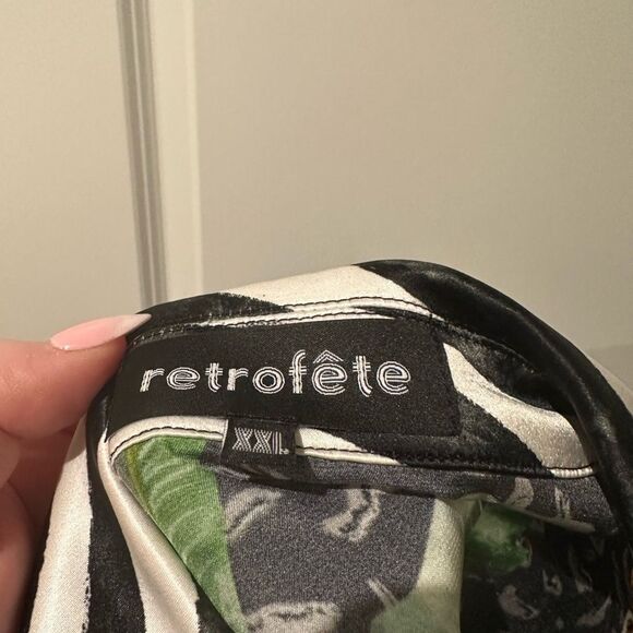 Retrofête Blake Blazer Dress Tiger Print - Picture 3 of 4